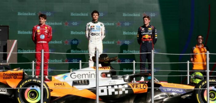 Lando Norris conquista el Gran Premio de México 2025 de la Fórmula 1