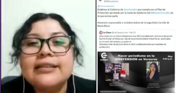 “Yo que tú me pongo a practicar el uso de armas, porque seguro irán por ti”: amenazan a periodista Fernanda de Luna Ferral tras retiro de medidas de protección por parte del gobierno de Nahle; periodista y Consejo Consultivo del Mecanismo federal de Protección responsabilizan a gobernadora de lo que le pase