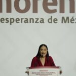 En medio del escándalo por caso Rocha Moya y tensiones internas, eligen a Ariadna Montiel como presidenta de Morena: dice que no aceptarán candidatos vinculados a corrupción; morenistas se deslindan de gobernador con licencia