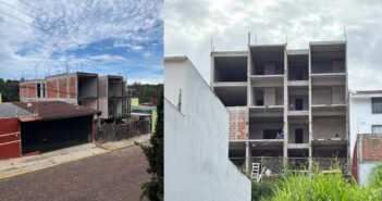Vecinos de Lomas del Tejar en Xalapa exigen frenar obra irregular: construcción presenta características que no corresponden a una vivienda unifamiliar, como exige la normativa de esa zona