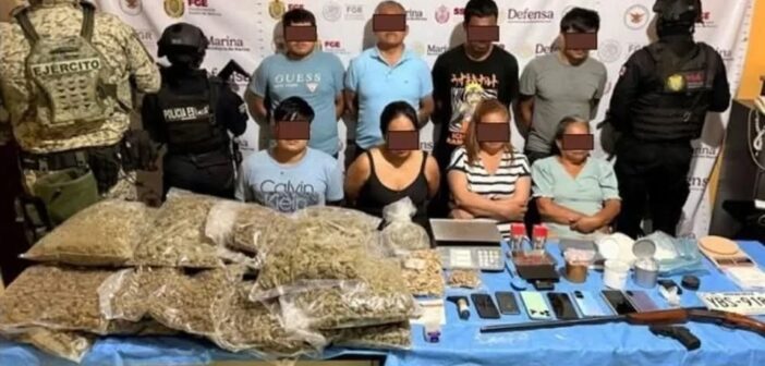 Cae banda por drogas en Tihuatlán, Veracruz; entre los detenidos está hermano de la delegada del Bienestar en Poza Rica y exesposo de excandidata de Morena a alcaldía de Tihuatlán Cae banda por drogas en Tihuatlán, Veracruz; entre los detenidos está hermano de la delegada del Bienestar en Poza Rica y exesposo de excandidata de Morena a alcaldía de Tihuatlán