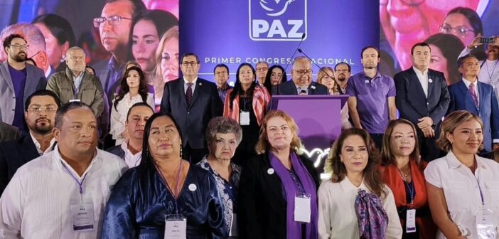 Ratifica PAZ a Hugo Éric Flores como dirigente nacional, mientras que en Veracruz lo encabezará Gonzalo Guizar; dicen que no serán “satélite” de Morena