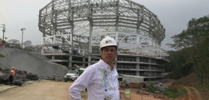 Auditarán todas las obras del último año de Cuitláhuac y multarán a empresa por retraso en el Nido del Halcón: SIOP