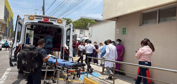 Explosión en la Facultad de Bioanálisis de la UV deja estudiantes hospitalizados y más de 20 afectados en el puerto de Veracruz