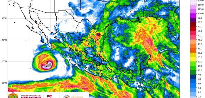 AVISO ESPECIAL: Frente Frío número 1 y vaguada podrían ingresar este sábado a Veracruz