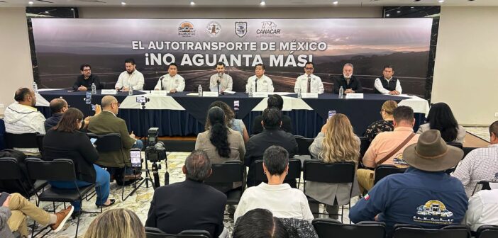 Transportistas anuncian paro nacional indefinido el próximo lunes; habrá afectaciones en carreteras de Veracruz