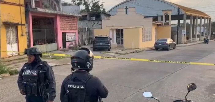 Suman tres muertos por ataque armado en templo de la Santa Muerte en Acayucan, Veracruz