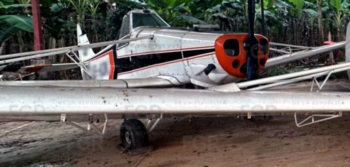 Asegura FGR seis avionetas en Otatitlán por uso ilícito de instalaciones destinadas al tránsito aéreo   