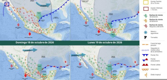 Advierten lluvias de hasta 300 milímetros y vientos de 120 km/h en Veracruz por frente frío 2 Advierten lluvias de hasta 300 milímetros y vientos de 120 km/h en Veracruz por frente frío 2