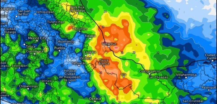 Emiten Aviso Especial por lluvias fuertes en Veracruz; prevén posibles deslaves, derrumbes y deslizamientos Emiten Aviso Especial por lluvias fuertes en Veracruz; prevén posibles deslaves, derrumbes y deslizamientos