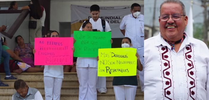 Tras protestas por falta de insumos, cambian dirección del Hospital de Alta Especialidad de Veracruz: nombran a exalcalde Papantla Celestino Pino Guevara, suplente del nuevo auditor general del Orfis Eric Domínguez