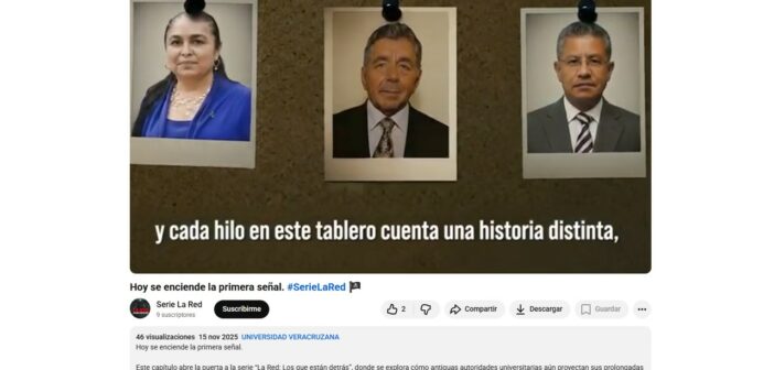 La venganza del espurio: adelantan campaña negra contra exrectores y académicos en “serie” que “revelará secretos” sobre oposición a prórroga ilegal de rectorado en la UV La venganza del espurio: adelantan campaña negra contra exrectores y académicos en “serie” que “revelará secretos” sobre oposición a prórroga ilegal de rectorado en la UV