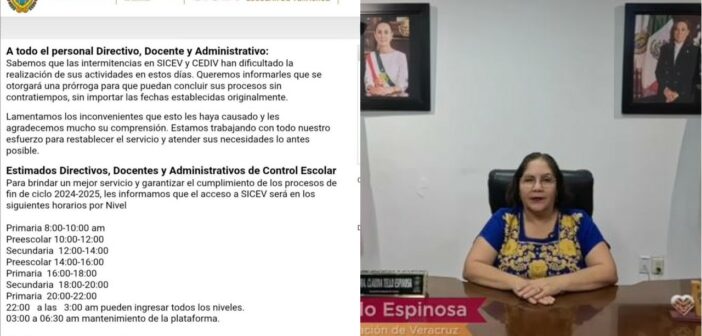 Nuevo desastre en la SEV: colapsa Sistema Integral de Control Escolar de Veracruz y está en riesgo la inscripción de egresados de todos los niveles educativos de transición