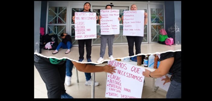 Ante carencias, madres de niños con cáncer compran insumos para Hospital Infantil de Veracruz: “no somos un show”, responden a Nahle; IMSS Bienestar jura que hay abasto