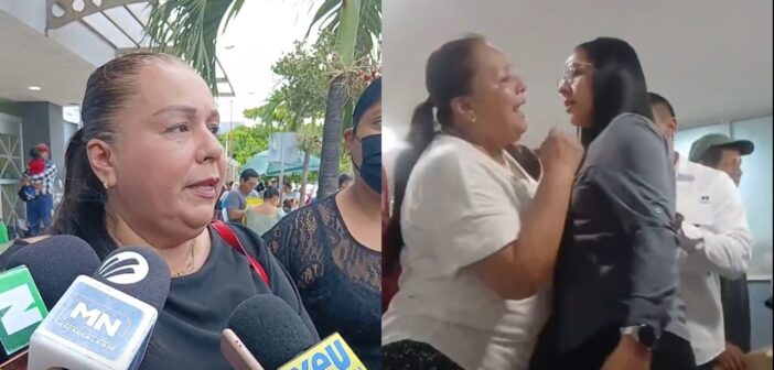 “Si Nahle demuestra que no soy madre de un hijo con cáncer, me retiro; si no, que renuncie ella”: Cora de Jesús; Torre Pediátrica “es nuestro hospital, no es propiedad de la señora Rocío Nahle”, sentencia tras veto para ingresar al nosocomio “Si Nahle demuestra que no soy madre de un hijo con cáncer, me retiro; si no, que renuncie ella”: Cora de Jesús; Torre Pediátrica “es nuestro hospital, no es propiedad de la señora Rocío Nahle”, sentencia tras veto para ingresar al nosocomio