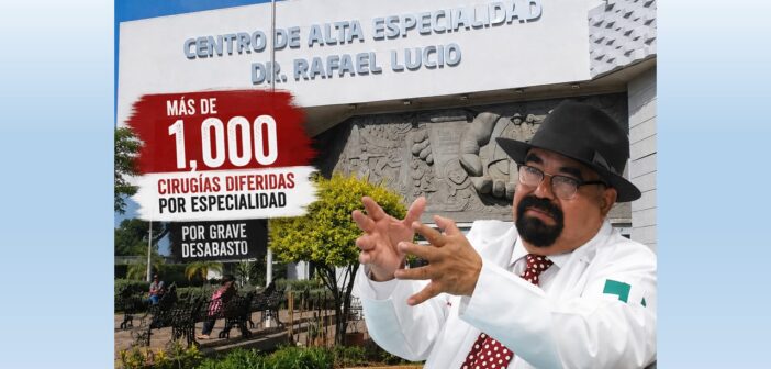 Más de mil cirugías diferidas y material rescatado de la basura, denuncian residentes del CAE y responsabilizan a funcionarios por posibles muertes ante desabasto
