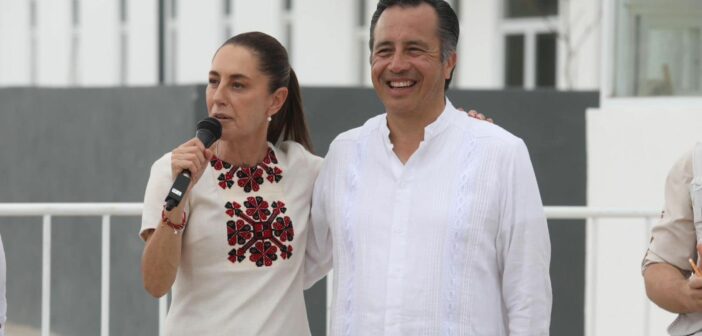 Claudia Sheinbaum deslinda a Cuitláhuac García de responsabilidad en presunto daño patrimonial en Veracruz; “hay observaciones” señala