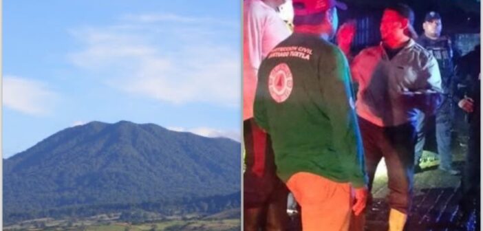 Reportan un muerto y 11 pobladores desaparecidos en el volcán San Martín, en San Andrés Tuxtla