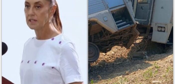 Estaba mal: Sheinbaum anuncia que modificarán trazo de curvas en ruta del Tren Interoceánico a seis meses de descarrilamiento