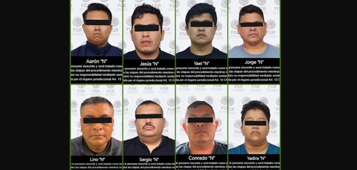 Aprehende FGR a ocho elementos de SSP Veracruz que habrían participado en un secuestro en 2023 en Xalapa    
