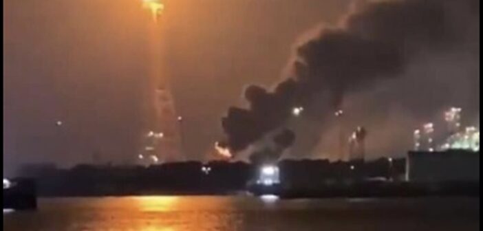Se registra otro incendio en la refinería Olmeca-Dos Bocas; es el cuarto incidente en lo que va del año