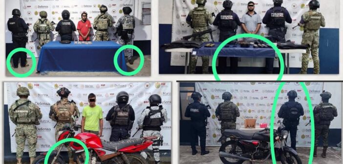 Evidencian a SSP Veracruz por difundir imágenes de detenciones alteradas con IA; errores anatómicos exhiben presuntos montajes oficiales
