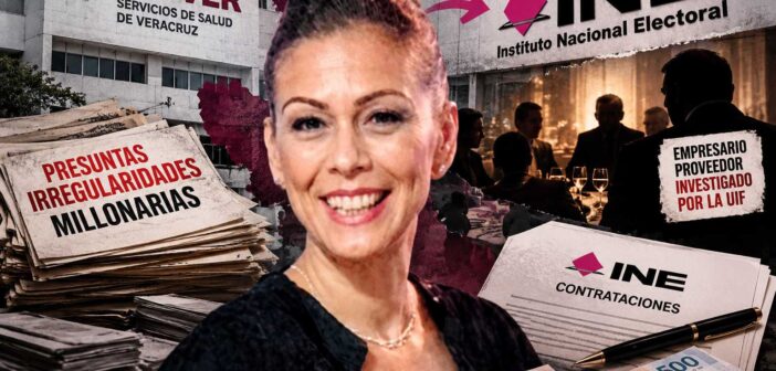 Exfuncionaria de Cuitláhuac involucrada en escándalos de corrupción en Sesver aparece vinculada a José Alfredo Hernández Casillas, proveedor del INE investigado por la UIF