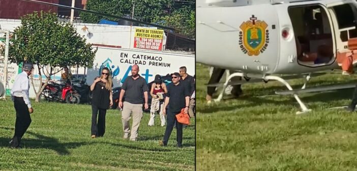 Disponen Salma Hayek y Angelina Jolie de helicóptero de gobierno de Veracruz para viajar por el estado; nadie ha informado sobre alguna actividad oficial que justifique uso de recursos públicos