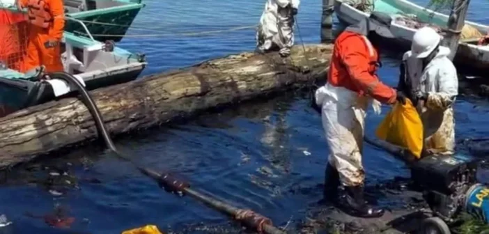 Pescadores afectados reportan derrame de hidrocarburo en el Río Pánuco Pescadores afectados reportan derrame de hidrocarburo en el Río Pánuco