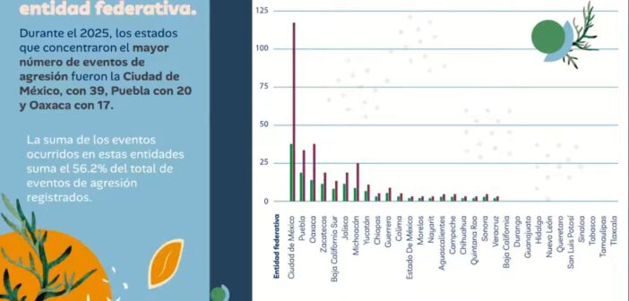 Aumentaron agresiones contra defensores del medio ambiente en México en 2025, con 10 asesinatos: Estado, principal responsable, seguido de crimen organizado; Veracruz registró cuatro agresiones