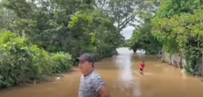 Evacuan a 140 personas por inundaciones en Isla; continúan labores de recuperación