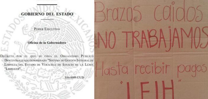 ¿Qué podría salir mal? Crea Nahle LIMPIAVER, organismo estatal para sustituir a empresa LEIH en el servicio de limpieza de hospitales