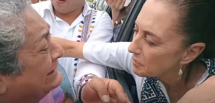 “Devuélvame viva a mi hija”: madre de Roxana Guzmán encara a Claudia Sheinbaum en Coatzacoalcos, tras 72 horas de su secuestro