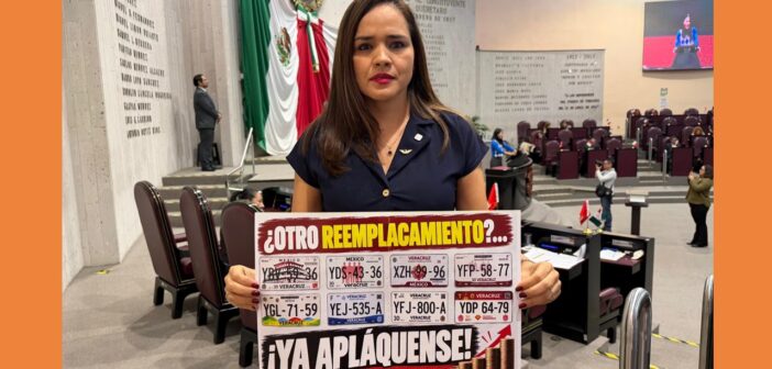 Movimiento Ciudadano rechaza nuevo reemplacamiento en Veracruz; propone placas permanentes y exige cuentas a Sefiplan por destino de más de mil 647 mdp Movimiento Ciudadano rechaza nuevo reemplacamiento en Veracruz; propone placas permanentes y exige cuentas a Sefiplan por destino de más de mil 647 mdp