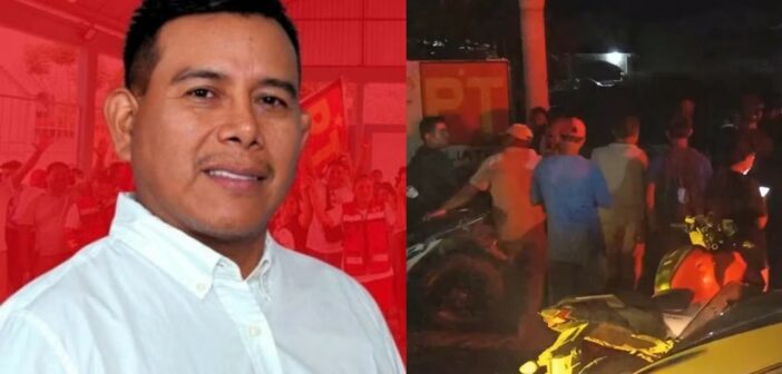 Asesinan al exalcalde morenista de Santiago Sochiapan Nacho Pablo; fue candidato del PT en la última elección