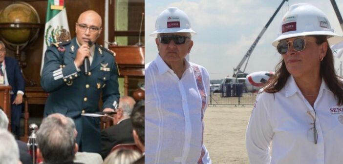 Acusa militar exfuncionario de Pemex a Rocío Nahle de usar información estratégica para maximizar “huachicoleo” desde el sexenio pasado; gobernadora afirma que no les entregó nada “relevante”