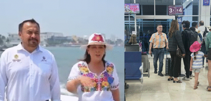 Mientras Rocío Nahle promueve playas veracruzanas en temporada vacacional, su secretario de Turismo Igor Rojí vacaciona en San Francisco