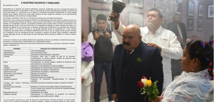 Delegado del IMSS Bienestar Ramos Alor acusa a personal del CAE que denunció desabasto de “odio, venganza y resentimiento”; Nahle sí reconoce que faltan insumos y adelanta que si no los mandan, el gobierno los comprará