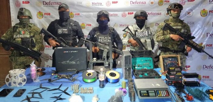 En la víspera de la Cumbre Tajín, desarticulan otro laboratorio de explosivos en Papantla; responsables, grupos delictivos implicados con actividades ilícitas de alto riesgo, informa Sedena