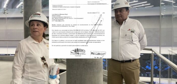 Funcionario de Pemex ligado al caso Odebrecht firmó 197 contratos opacos en Dos Bocas y es el encargado de la obra con la que Rocío Nahle se promovió para ser candidata a la gubernatura de Veracruz