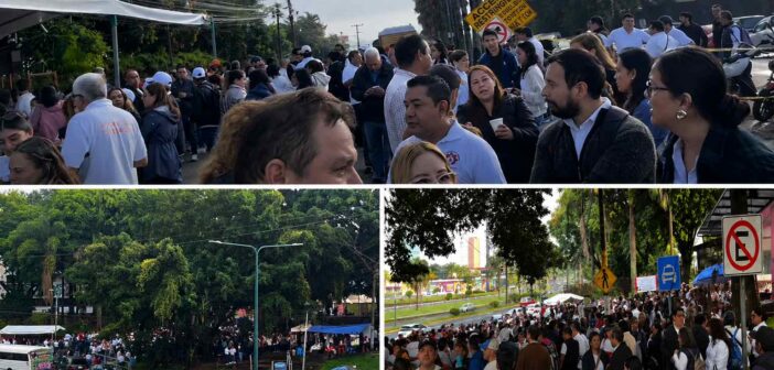Protesta Sección 32 del SNTE en varias regiones de Veracruz: reclaman rezagos laborales de años y piden destituir funcionarios; “la SEV no es botín de nadie”, dice Nahle Protesta Sección 32 del SNTE en varias regiones de Veracruz: reclaman rezagos laborales de años y piden destituir funcionarios; “la SEV no es botín de nadie”, dice Nahle