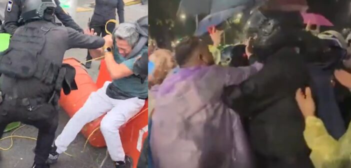 Tras represión a trabajadores del IMSS en la CDMX, convocan a paro nacional contra bajos salarios y falta de insumos