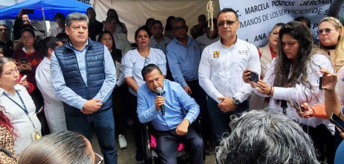 Se cumplen tres días de protestas de más de 20 mil trabajadores sindicalizados del sector salud de Veracruz; se rompe diálogo con autoridades