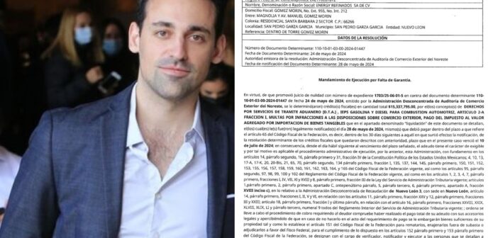 Yerno de Rocío Nahle recibió millones de empresa señalada por huachicol fiscal: MCCI